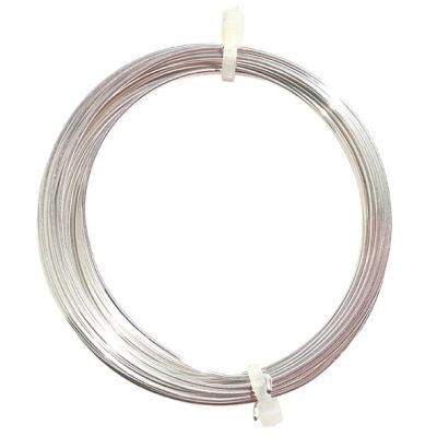 JW404 Quarter Hard 1mm Silver Plated Wire