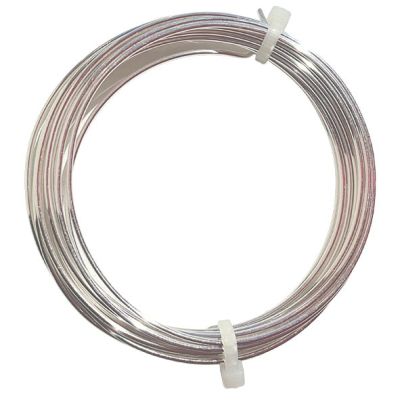 JW405 Quarter Hard 1.25mm Silver Plated Wire