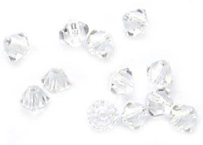 CB301 3mm Clear Crystal Bicone