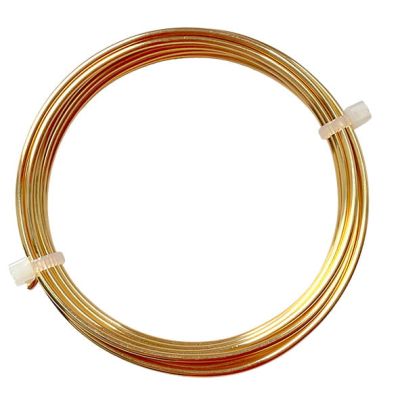 JW415 Quarter Hard 1.5mm Gilt Coloured Wire
