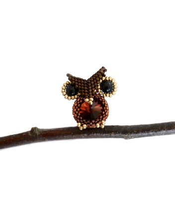 Ollie the Owl Brooch Kit