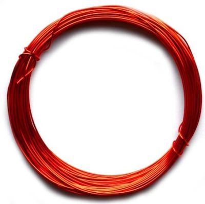 JW382 Tangerine 0.3mm Half Hard Wire