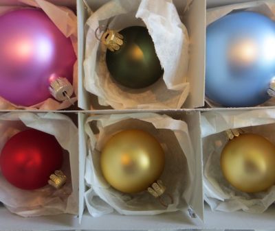 BAU006 4x40mm, 2x60mm baubles