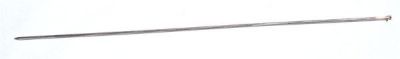 FN037 Silver Hat Pin 6 inch