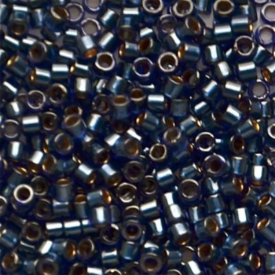 DB0278 Lined Dark Blue Lustre Delica