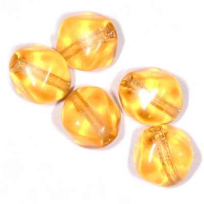 GL1185 6mm Topaz Bicone