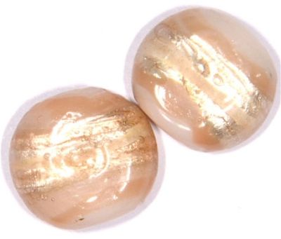 GL1466 Beige Banded Flat Disc