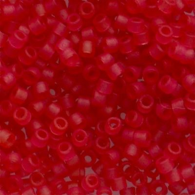 DB0778 Dyed Matte Trans Cranberry Delica