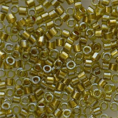 DB0908 Sparkle Lt Yellow Ld Crystal Delica