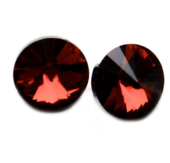 FS201 12mm Smoky Topaz Rivoli