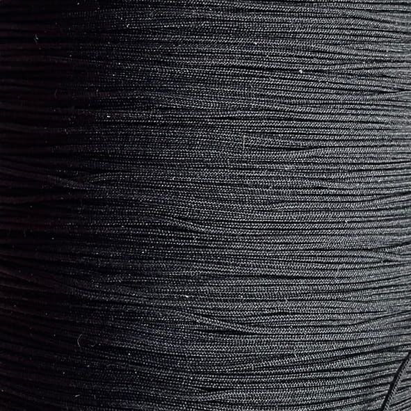 BT388 0.5mm Black Knotting Thread