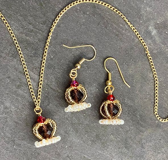 Crown Necklace & Earrings Kit