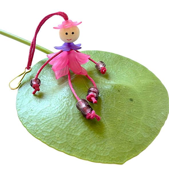 Flora Flower Fairy Charm