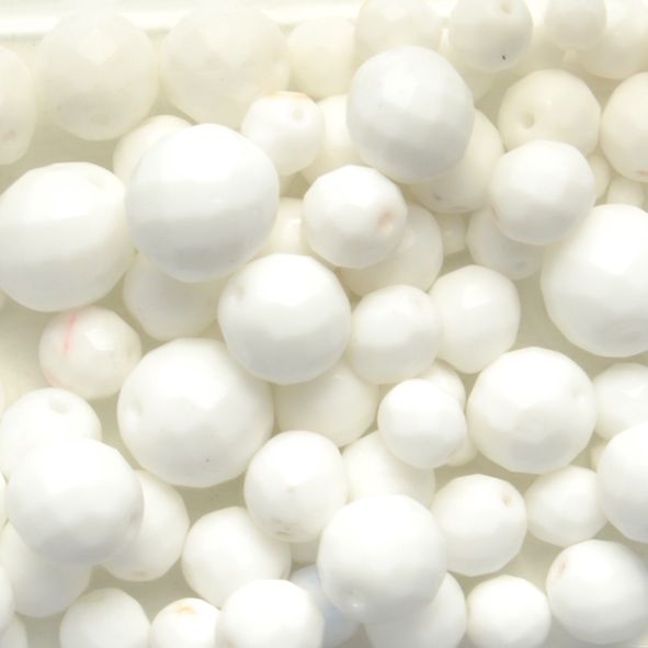 MX161  Chalk White Facet Mix