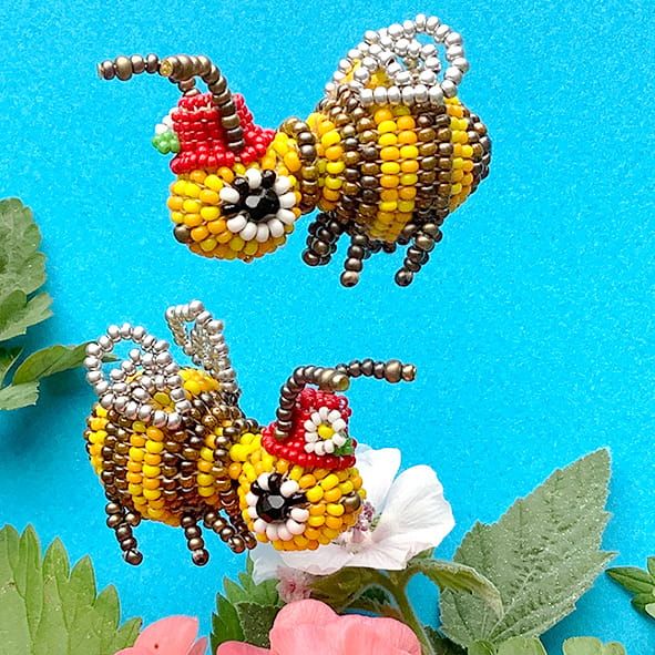 Mavis the Bee Decoration Kit (makes two)