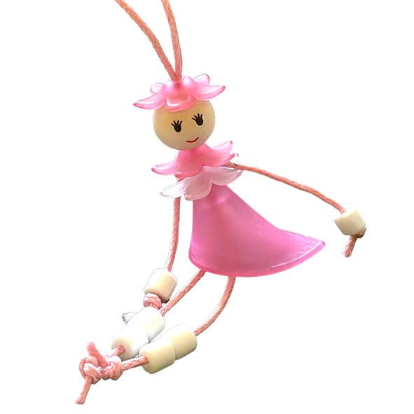 Peach Flower Fairy Charm