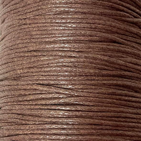 TG006 1mm Mid Brown Cotton Thong