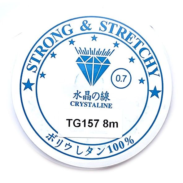 TG157 0.7mm Clear Elastic Thread Reel