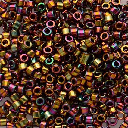 DB0023 Metallic Light Bronze Iris Delica