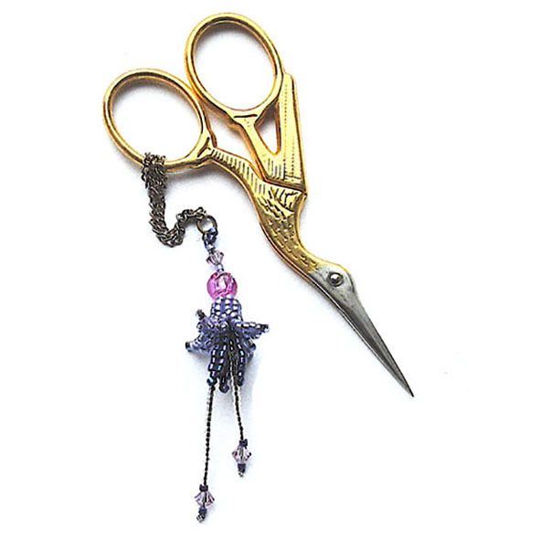 Fuchsia Scissor Tassel