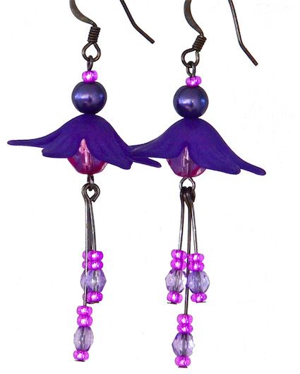 Amanda Flower Earrings