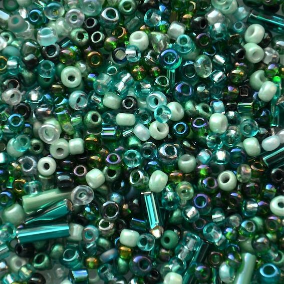 MX009 Teal Seed and Bugle Mix