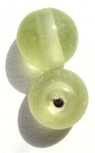GL0347 8mm Olive Plain Rounds
