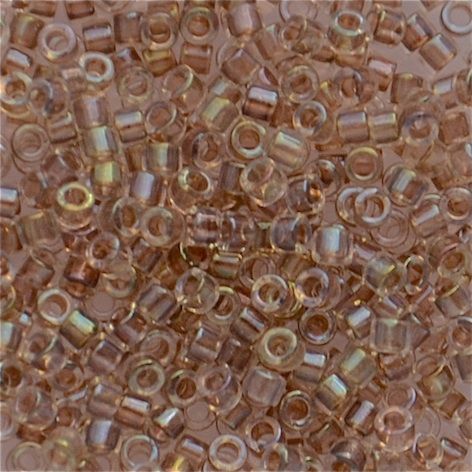 DB0064 Taupe Lined Crystal Delica