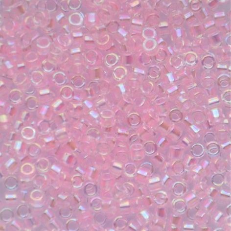 DB0071 Lined Pink AB Delica
