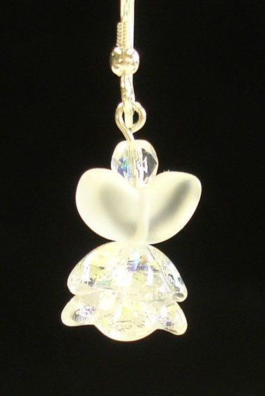 Angelic Earrings - Frost Clear KT2205