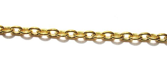 FN131 4mm Link Gold Trace Chain