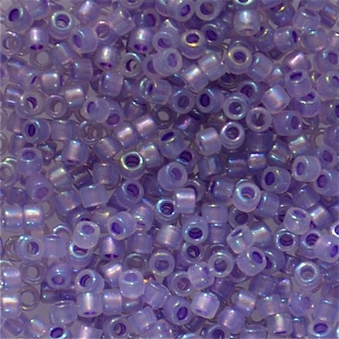 DB1753 Sparkle Purple Lined Opal AB Delica
