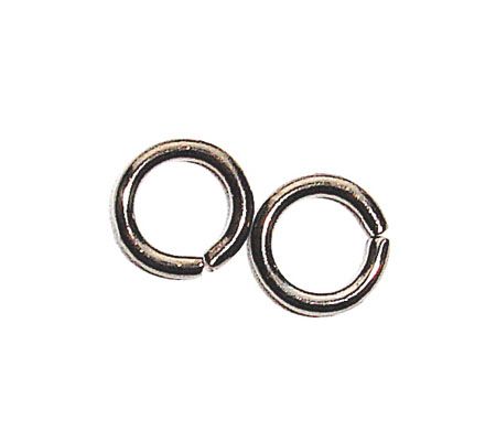 FN065GB 7mm Grey Black Jump ring
