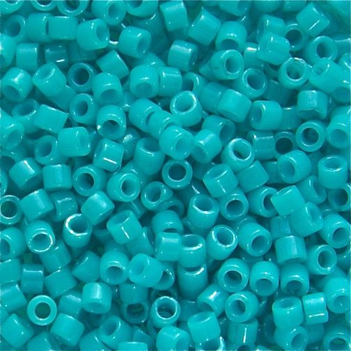 DB0658 Dyed Op Turquoise Green Delica