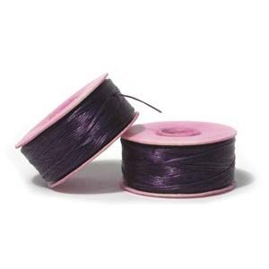 BT009 Purple Nymo D 64 yard Bobbin