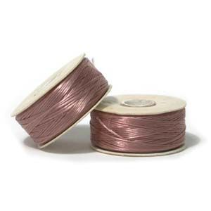 BT011 Rosy Mauve Nymo D 64 yard Bobbin