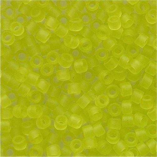 DB0766 Matte Trans Chartreuse Delica