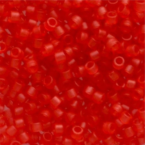 DB0779 Dyed Mat Trans Watermelon Delica