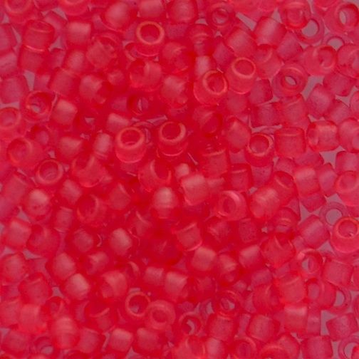 DB0780 Dyed Mat Trans Pink Delica