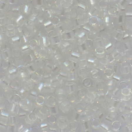 DB1671 Pearl Lined Crystal AB Delica