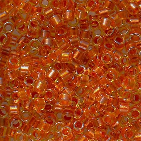 DB1702 Copper Pearl Lined Marigold Delica