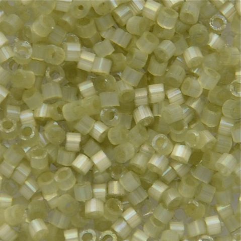 DB1815 Dyed Pale Lime Silk Satin Delica