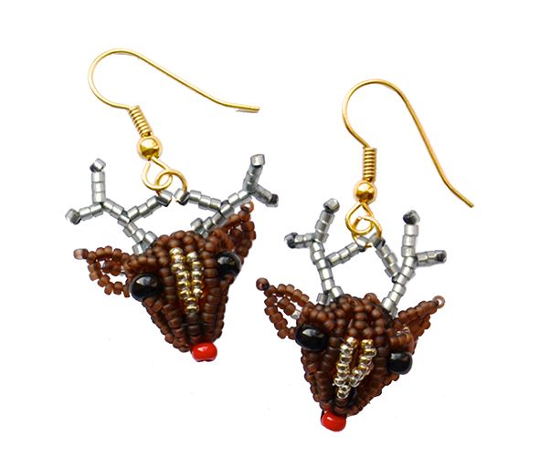Bead Pack for Reindeer Earrings