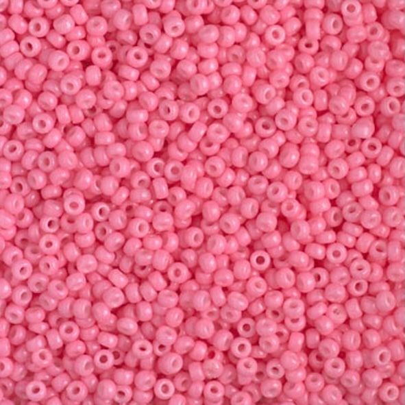 RC11-4467 Dur Op Carnation Size 11 Seed Beads