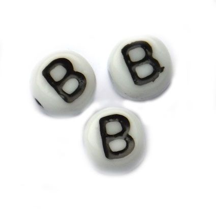 GL5622 B Letter Bead