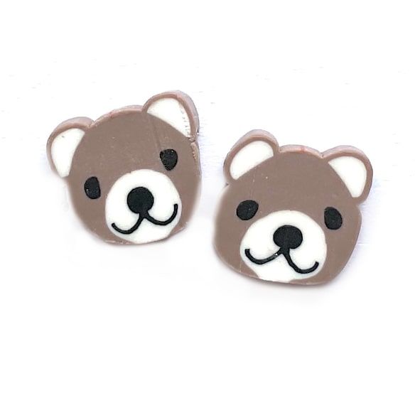 CE251 Bear Face Bead
