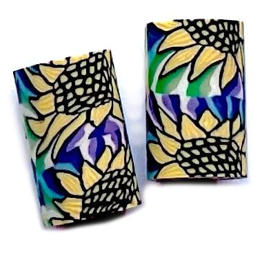 CE306 Sunflower Tube Bead