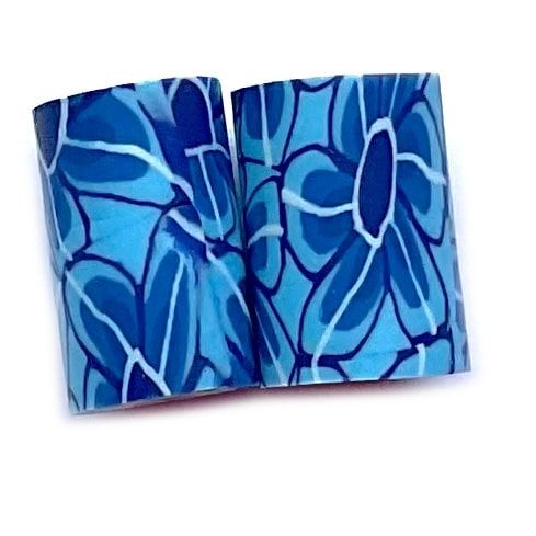 CE312 Azure Tube Bead