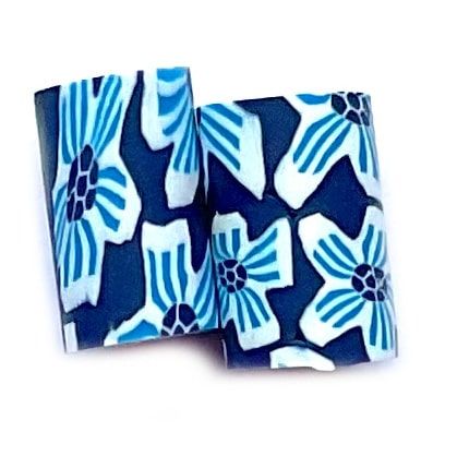 CE313 Turquoise Tube Bead