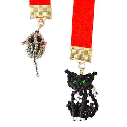 Cat & Mouse Bookmark Pattern
